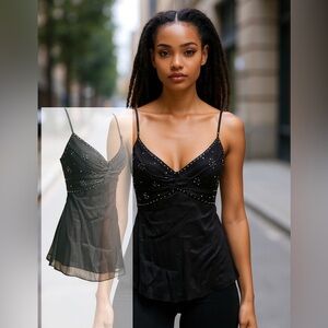 White House Black Market Silk Cami Top